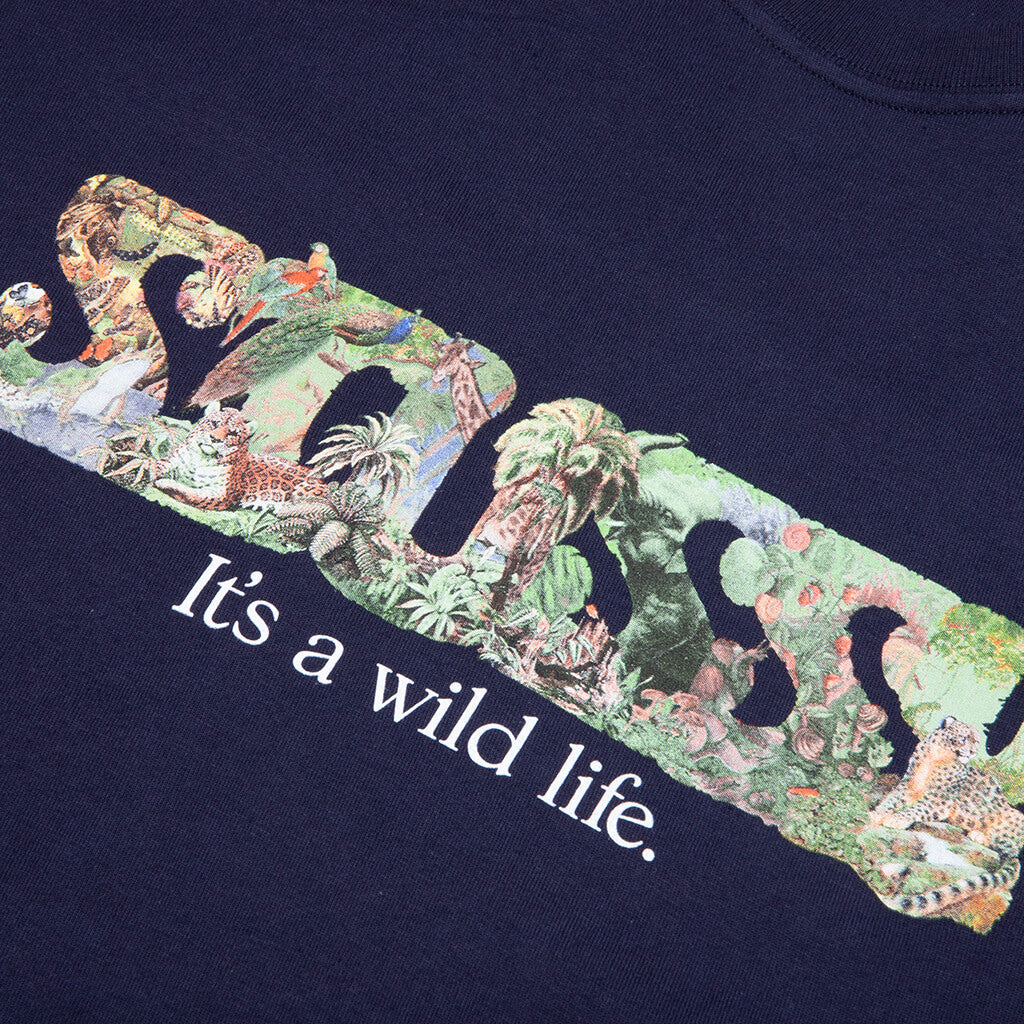 It's A Wild Life Tee - Navy