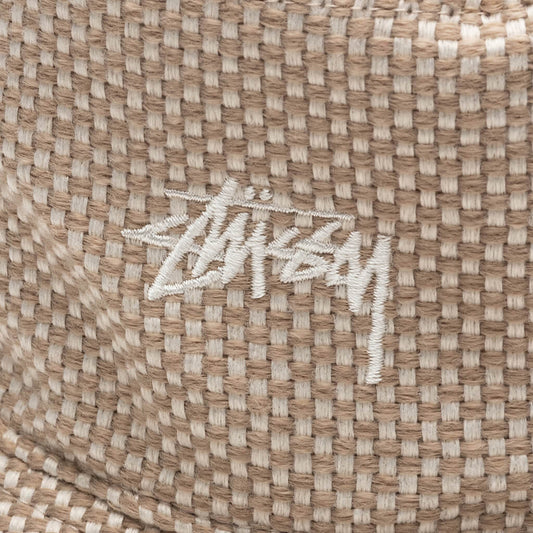 Jute Weave Bucket Hat - Natural