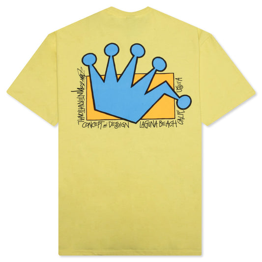 LB Crown Tee - Yellow