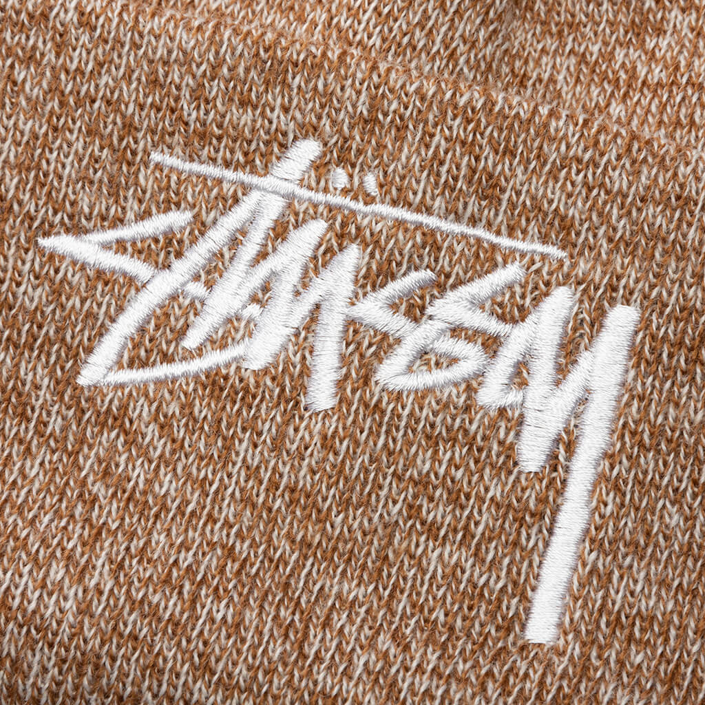 Marled Stock Cuff Beanie - Copper