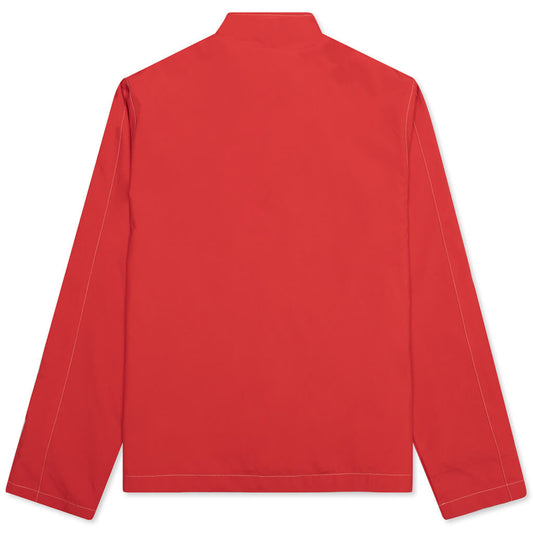 Panel Track Jacket - Red
