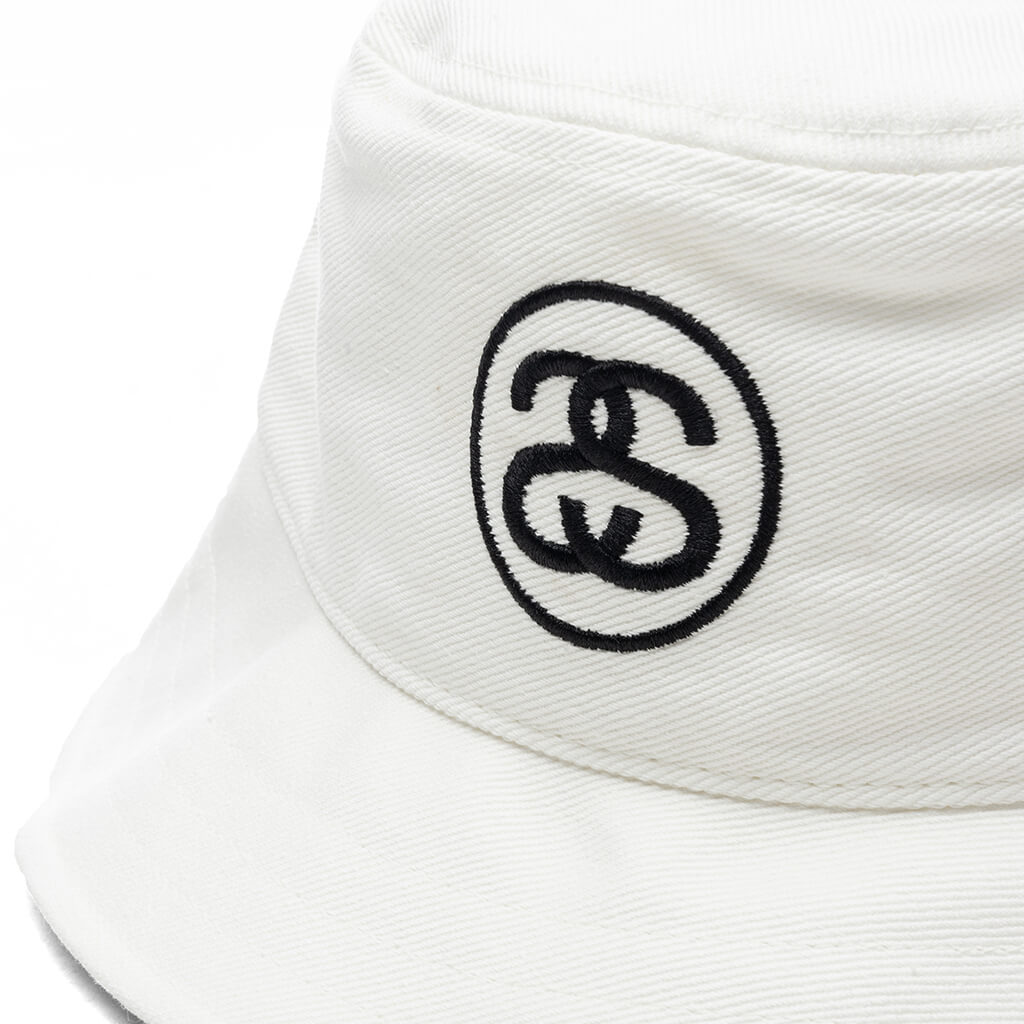 SS Link Deep Bucket Hat - White
