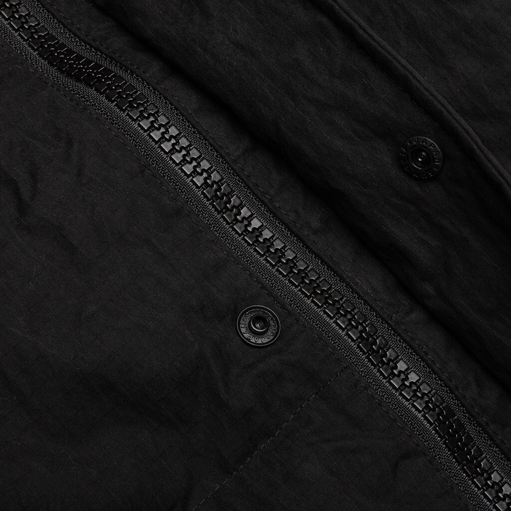 Solid Puffer Jacket - Black
