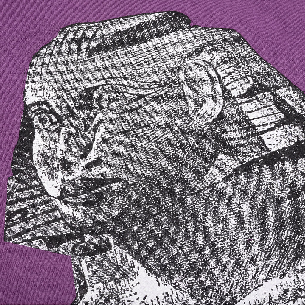 Sphinx Pigment Dyed Tee - Purple