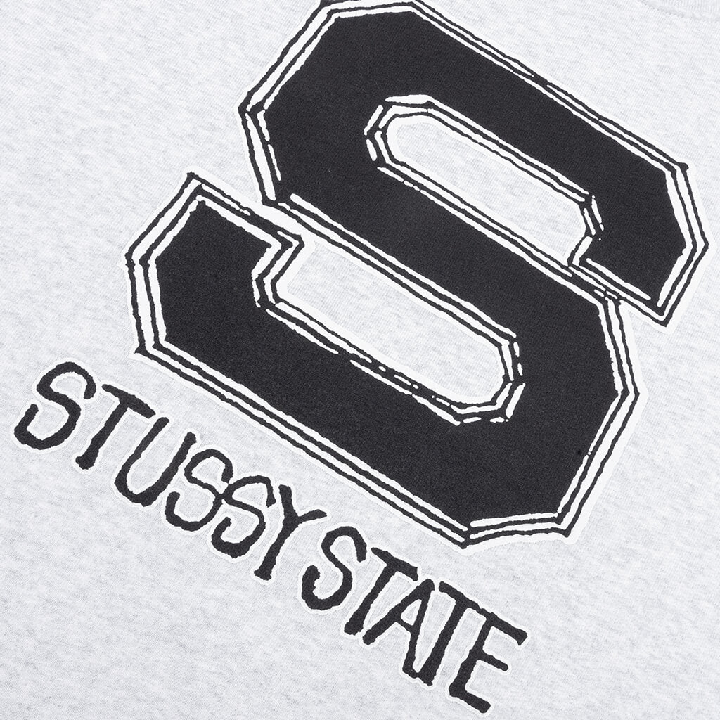 Stüssy State Crew - Ash Heather
