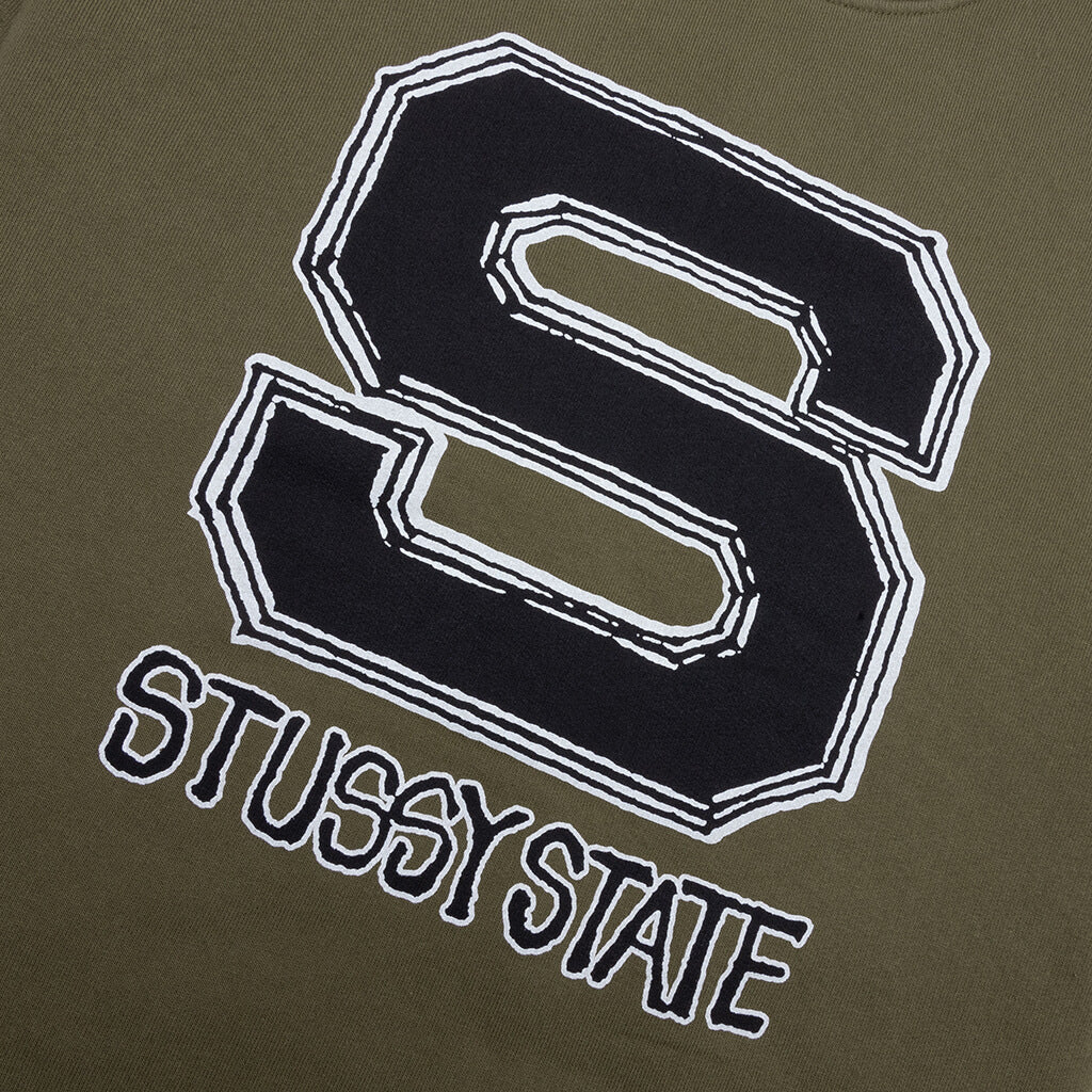 Stüssy State Crew - Olive