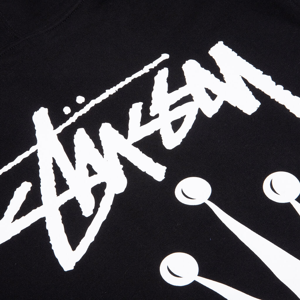 Stock Crown Hoodie - Black