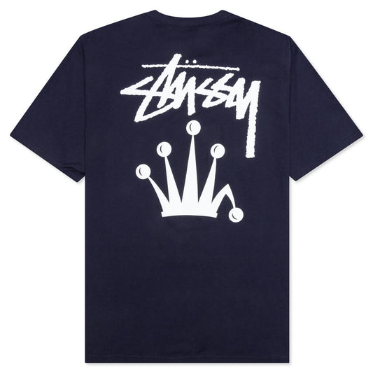 Stock Crown Tee - Navy