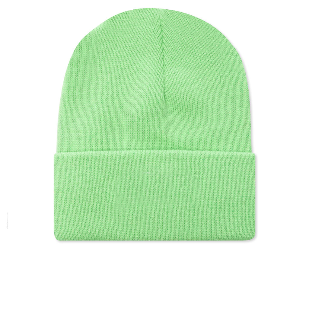 Stock Cuff Beanie - Bright Green