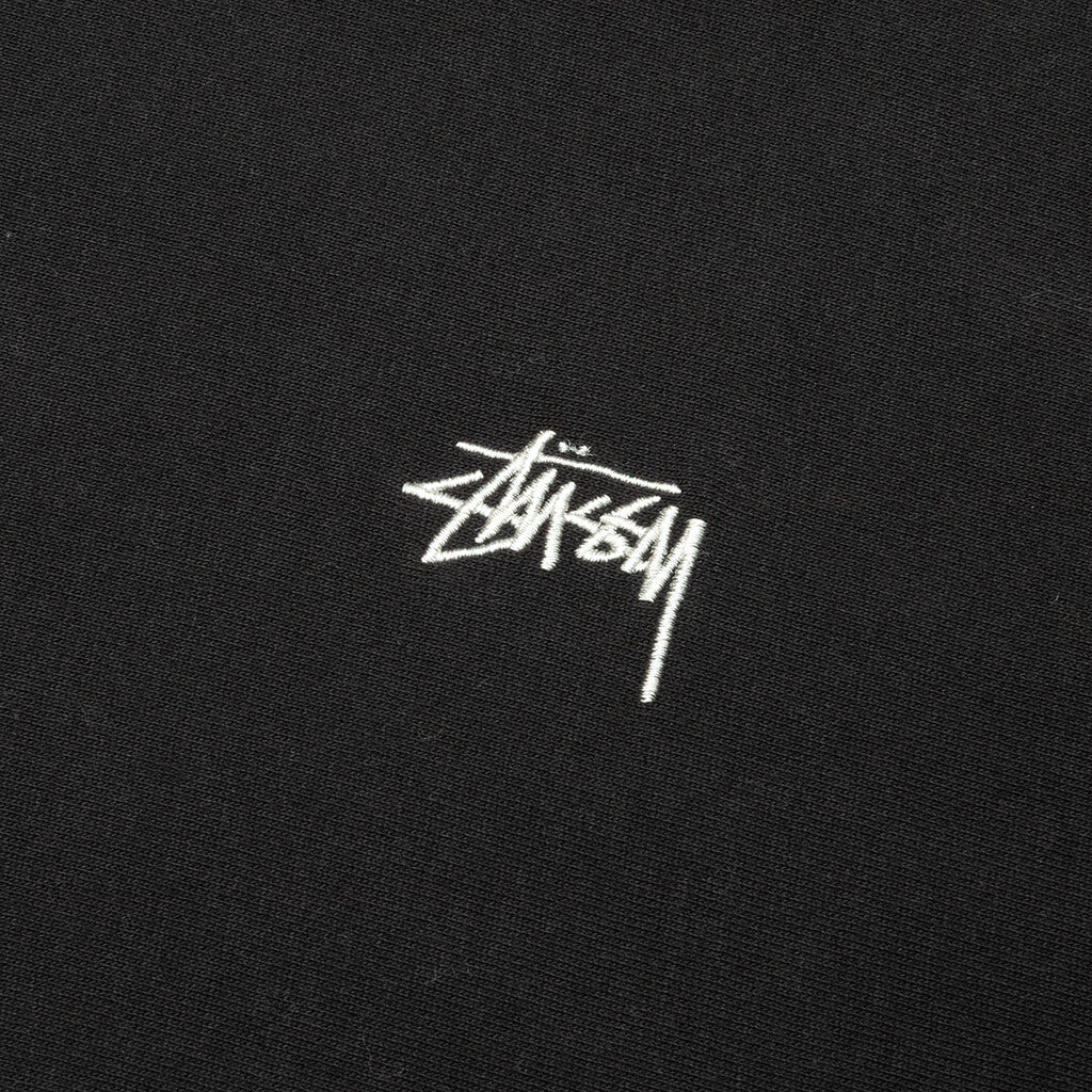 Stock Logo Crew - Black