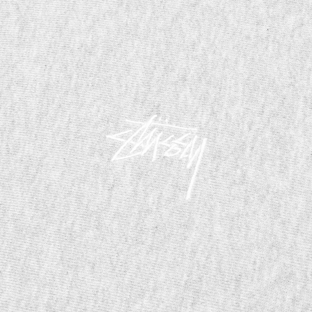 Stock Logo Hoodie - Grey Heather