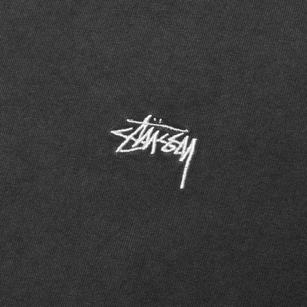 Stock Logo L/S Crew - Black