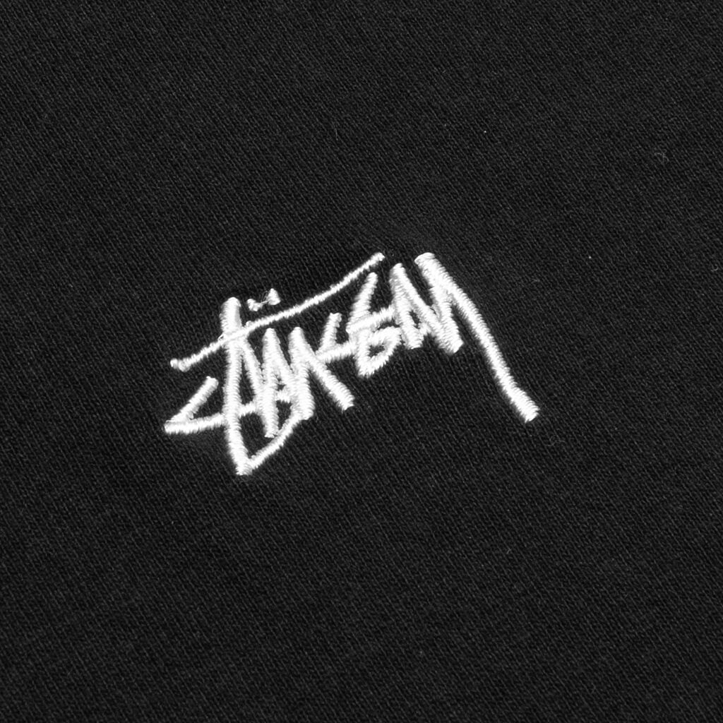 Stock Logo S/S Crew - Black
