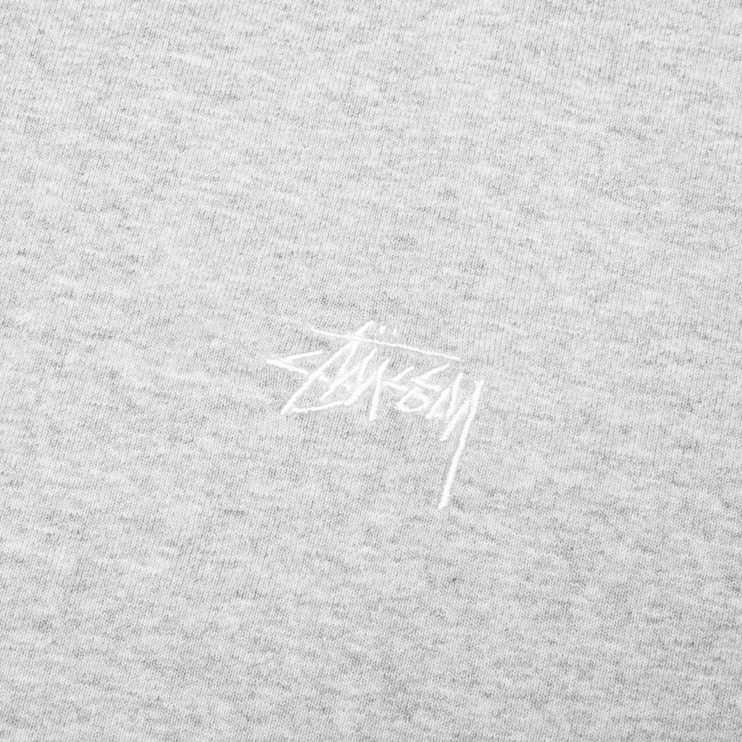 Stock Logo S/S Crew - Grey Heather