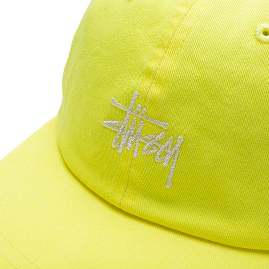 Washed Stock Low Pro Cap - Neon