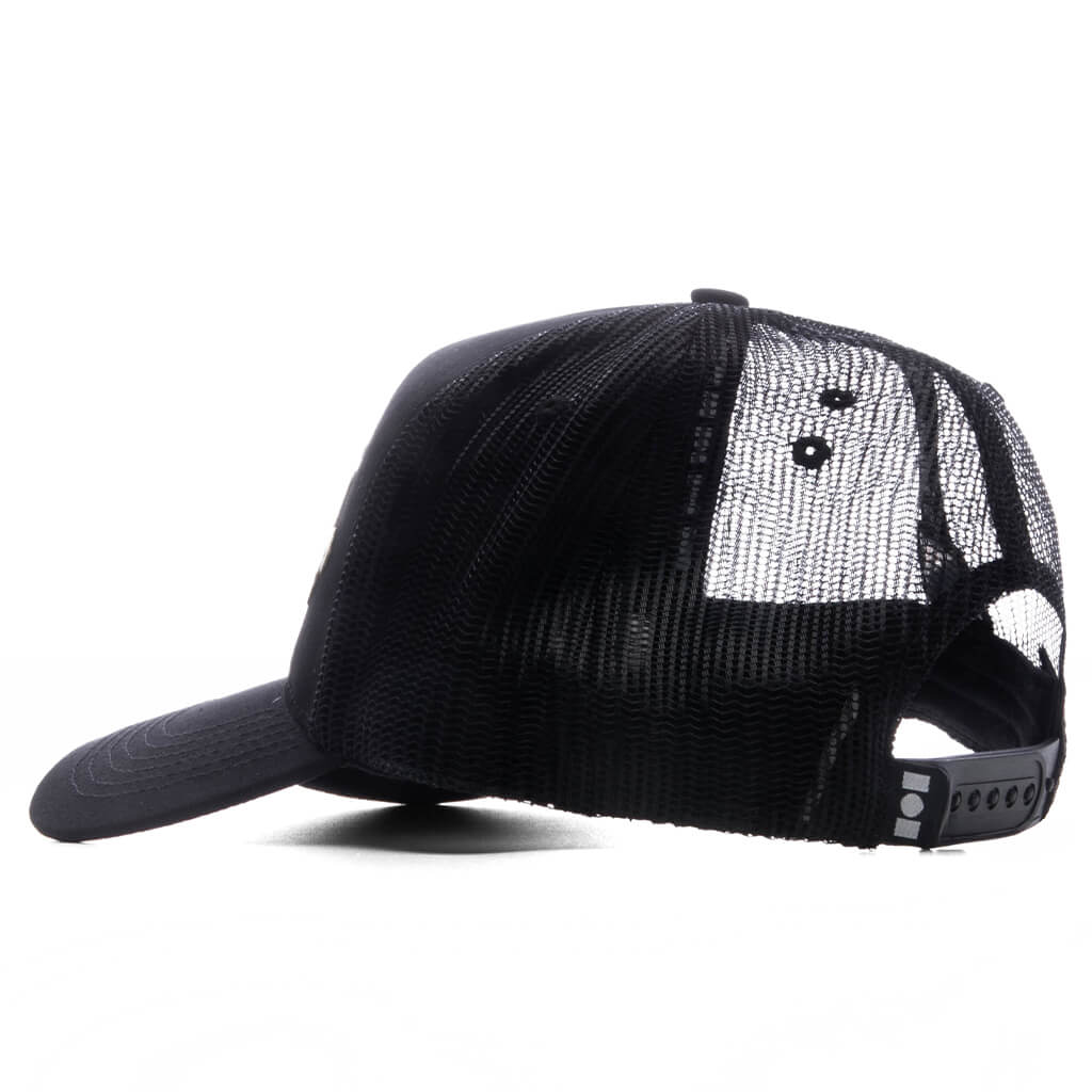 Summerland Brim Trucker Hat - Black