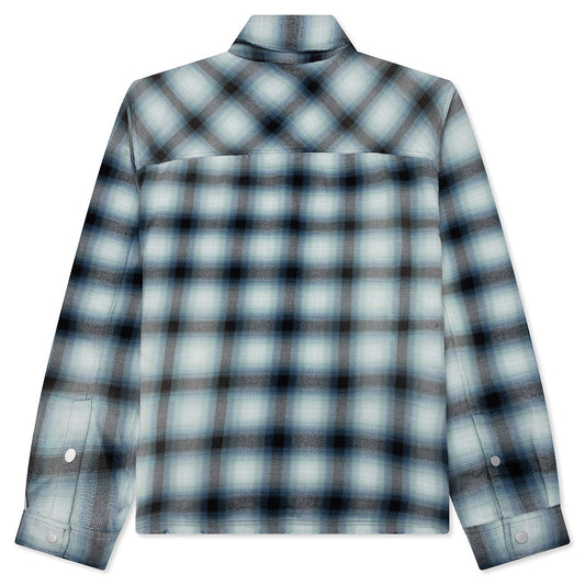 Sun Bleached Flannel Shirt - Cloud