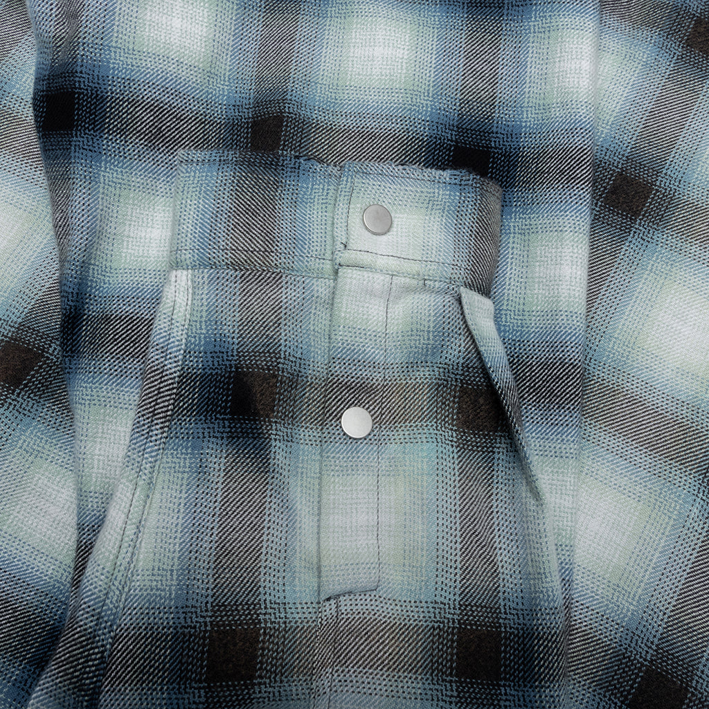 Sun Bleached Flannel Shirt - Cloud