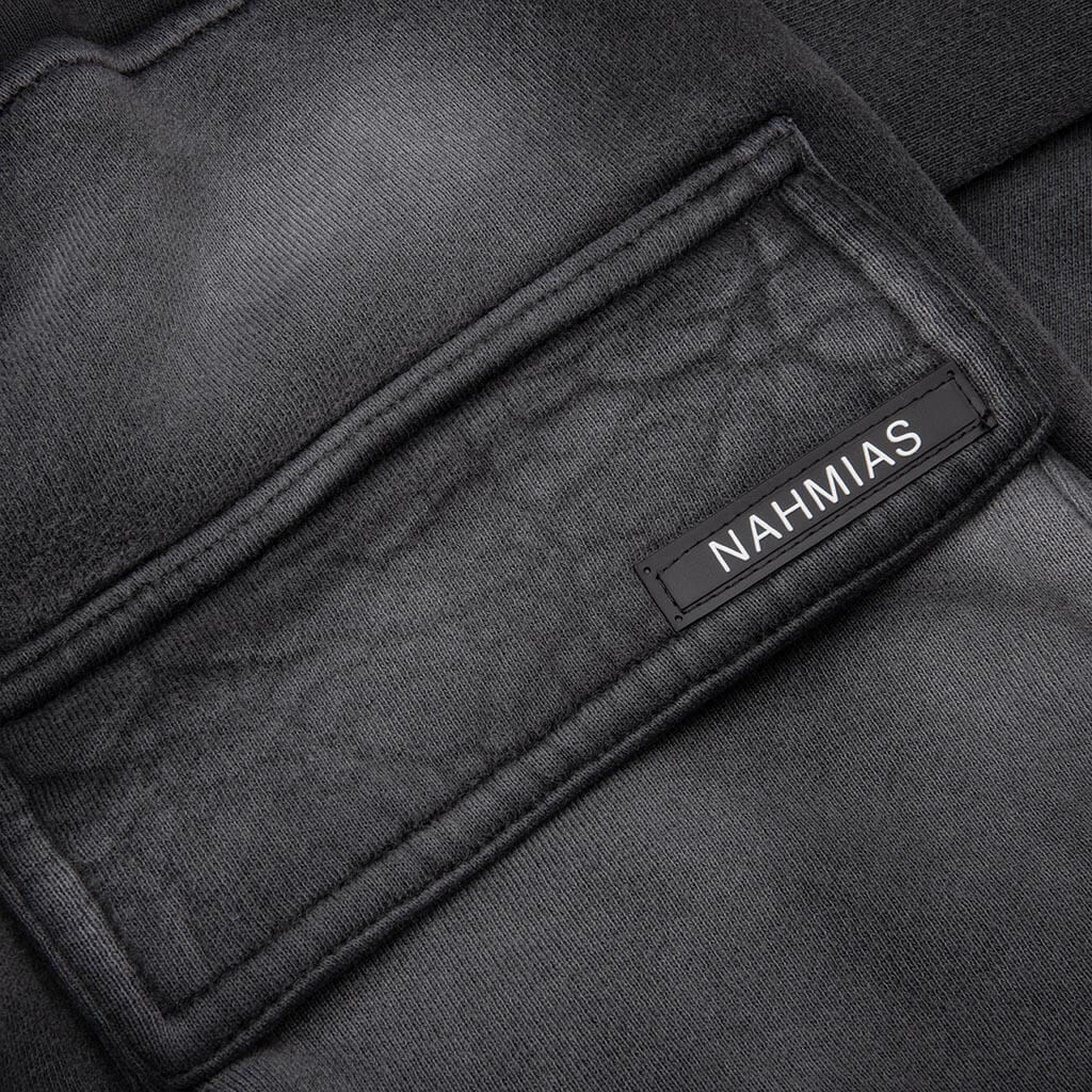 Sunfade Logo Cargo Sweatpant - Faded Black