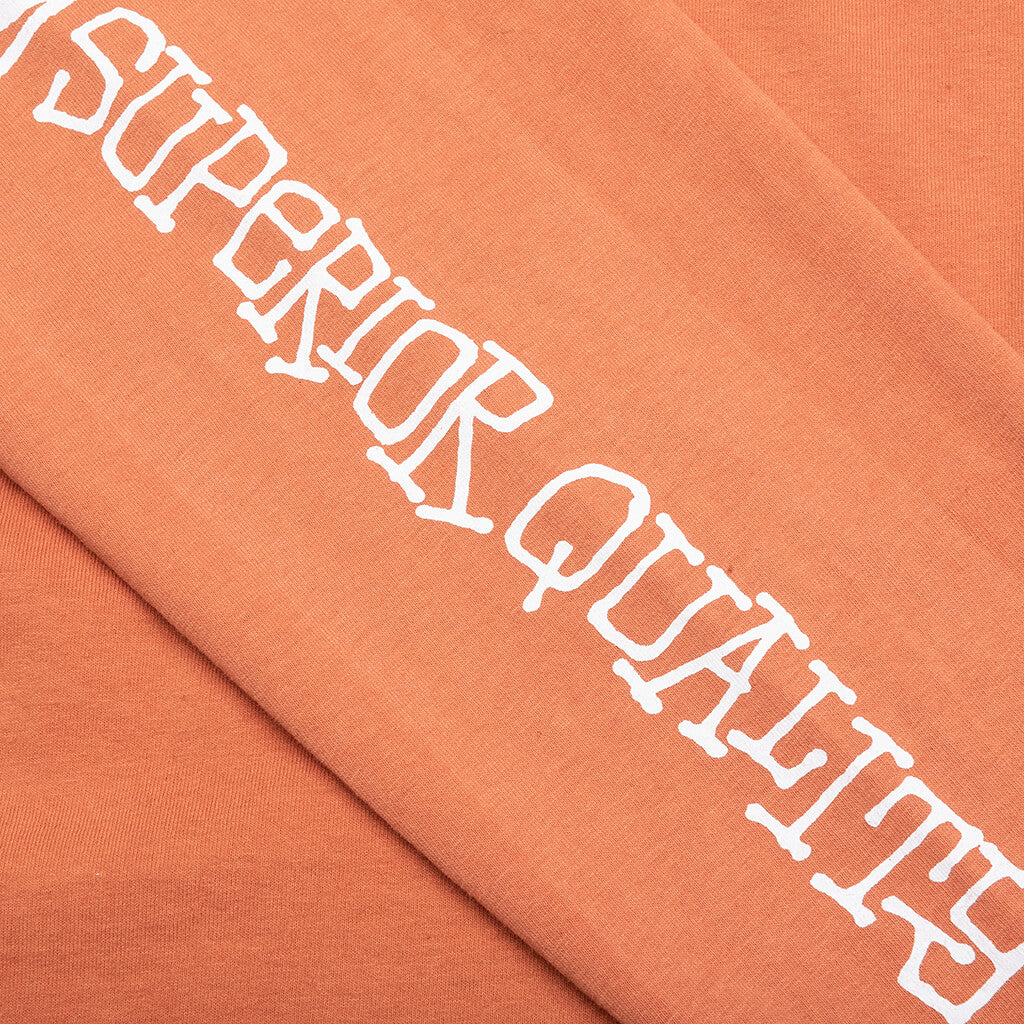 Superior Quality Pig. Dyed Ls - Rust
