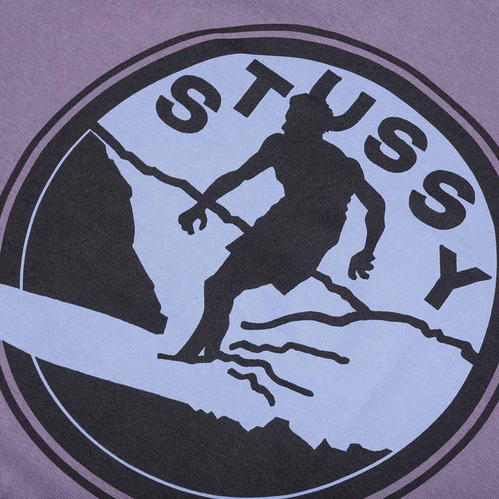 Surf Club Pigment Dyed Tee - Grape