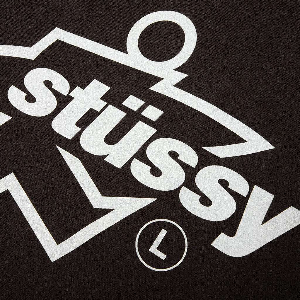 Surf Size Pigment Dyed Tee - Faded Black