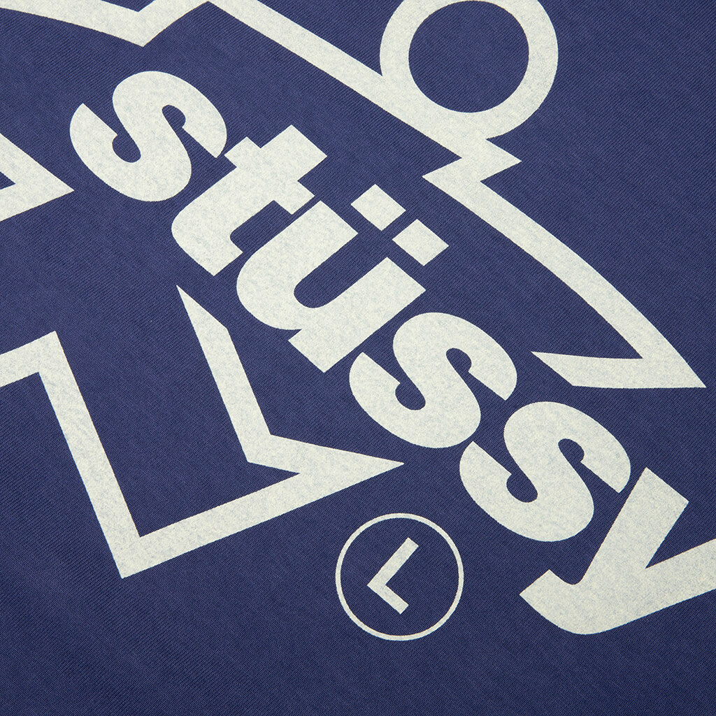 Surf Size Pigment Dyed Tee - Indigo
