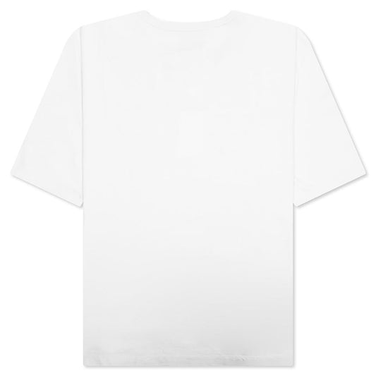 Embroidered Logo T-Shirt - Ecru