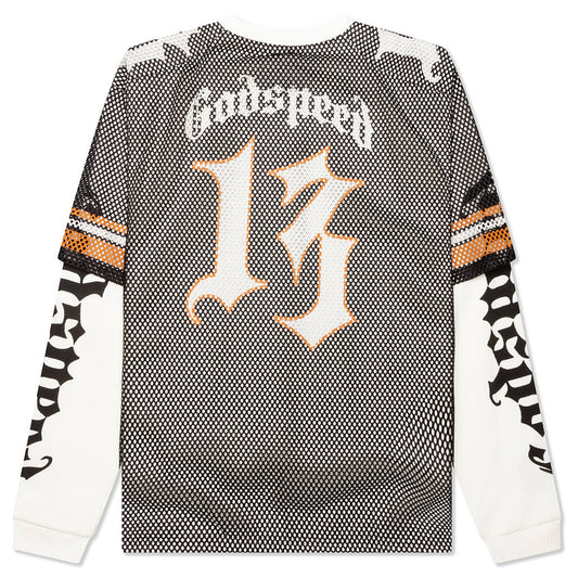 TD Layered Jersey - Black/White/Orange