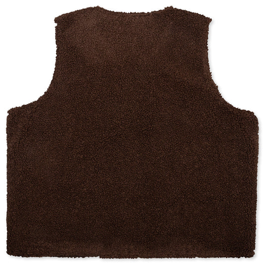 Teddy Notes Vest - Brown