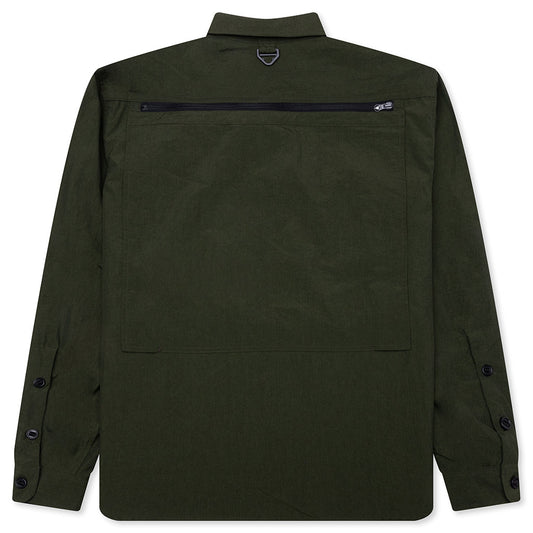 Tenkara Trout Nylon Ripstop Shirt - Green
