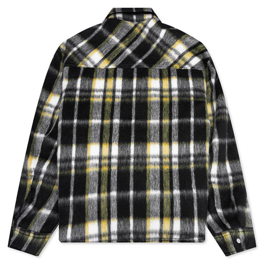 Textured Overshirt - Jet Black