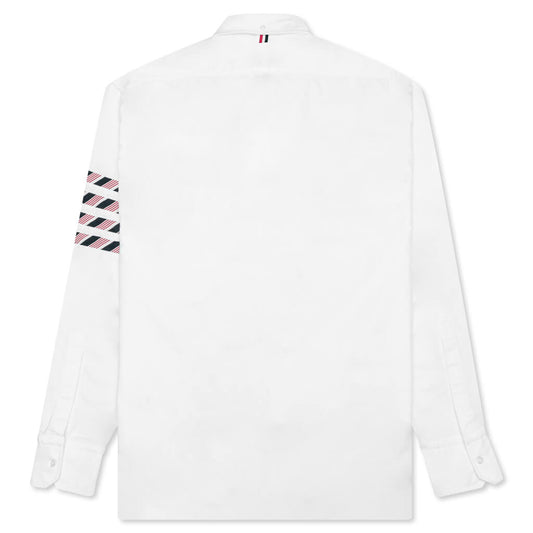 4-Bar Straight Fit Shirt - White