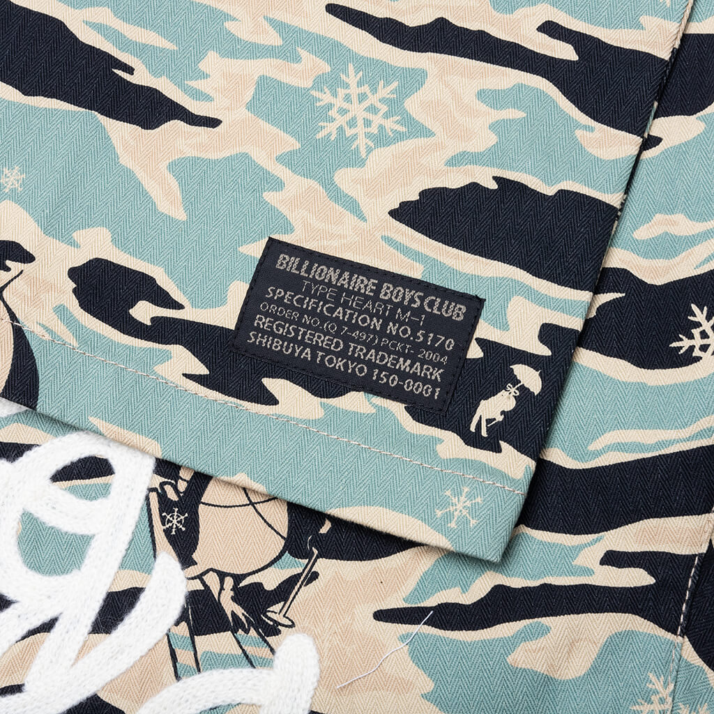 Tiger Camo S/S Woven - Mojave Desert