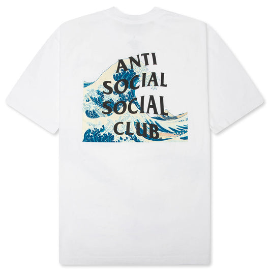 'Tonkatsu' The Great Wave Tee - White
