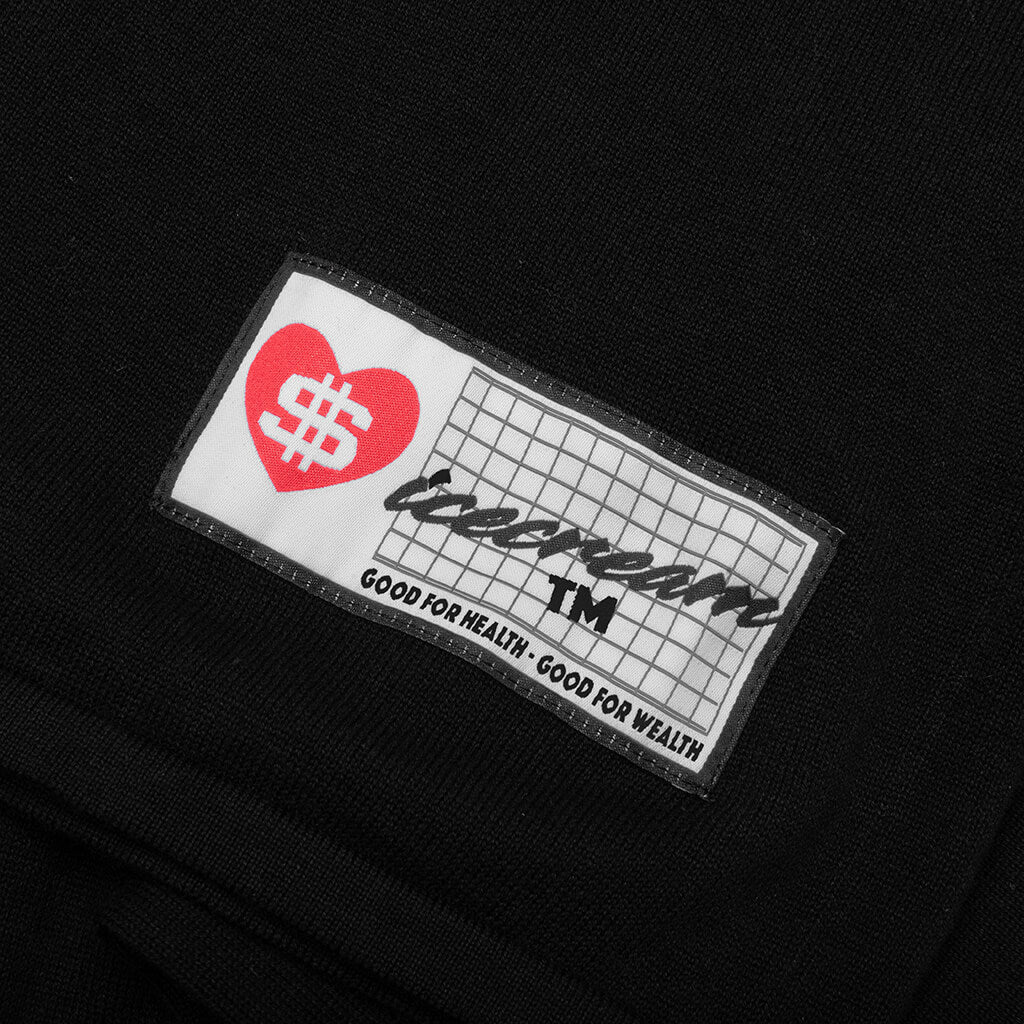 Touch Down S/S Sweater - Black