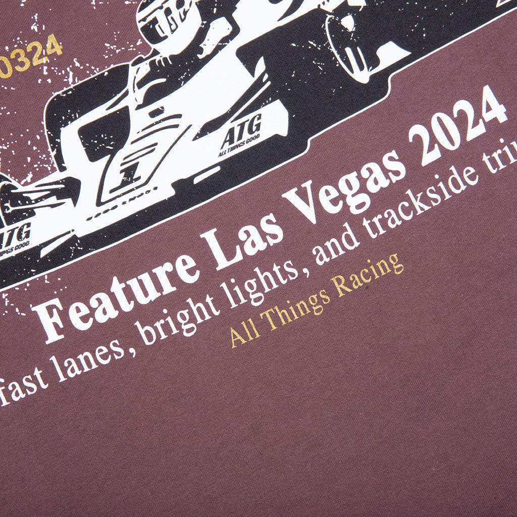 Trackside Tee - Huckleberry