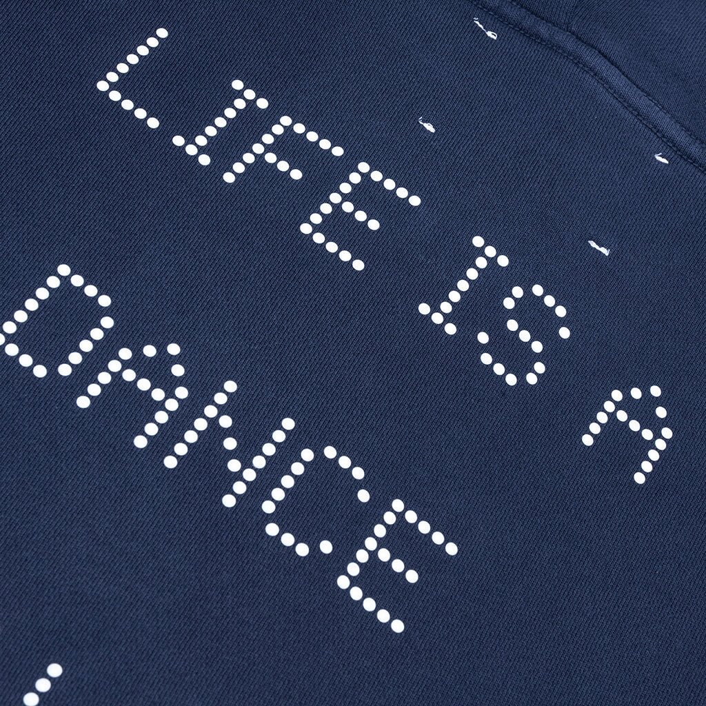 Treatment Center Zip Hooded Sweatshirt - Navy