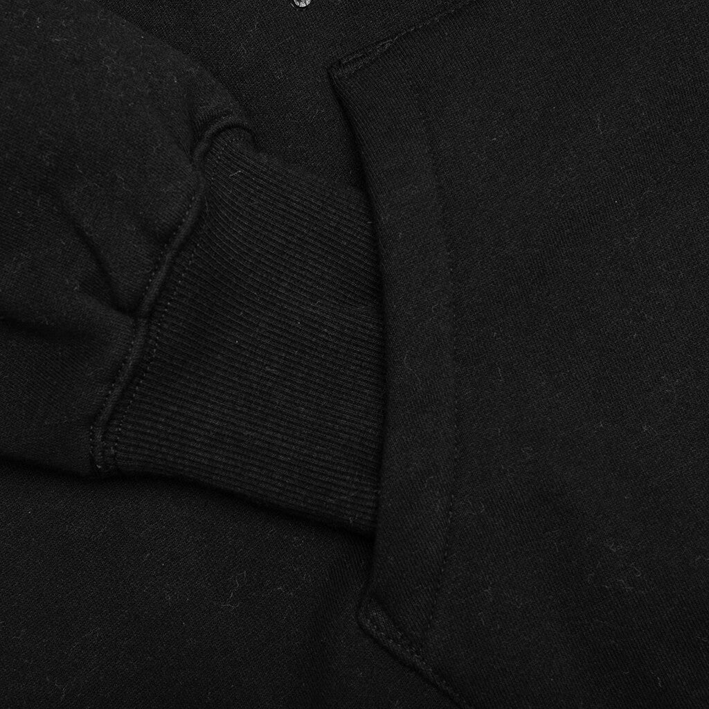 Twitch Studded Hoodie - Black