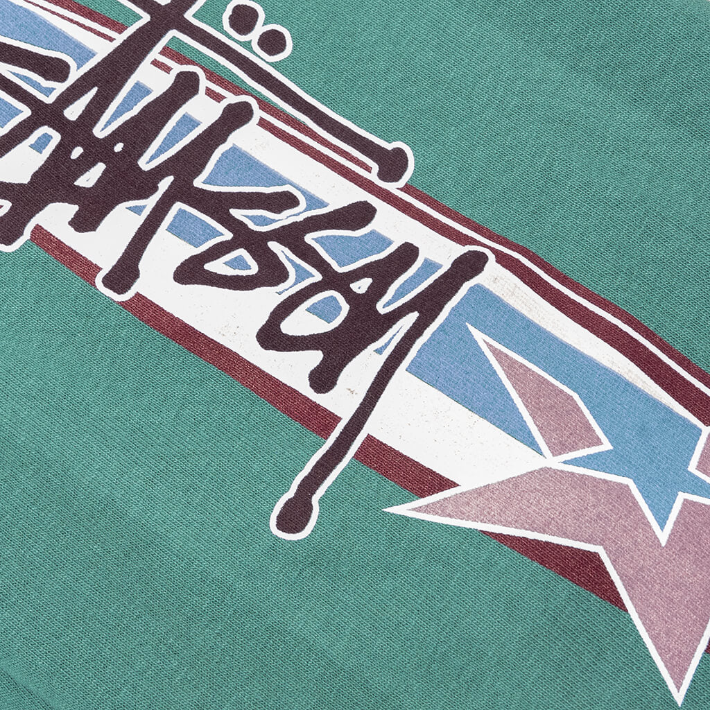 Two Star Pigment Dyed L/S Tee - Pine