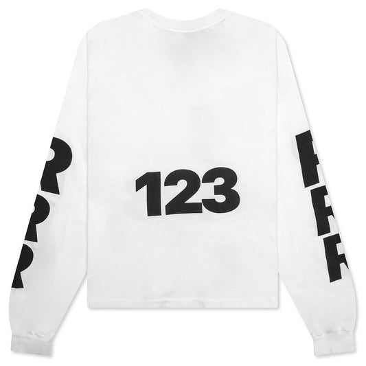 USO 123 Garden L/S Tee - Max White