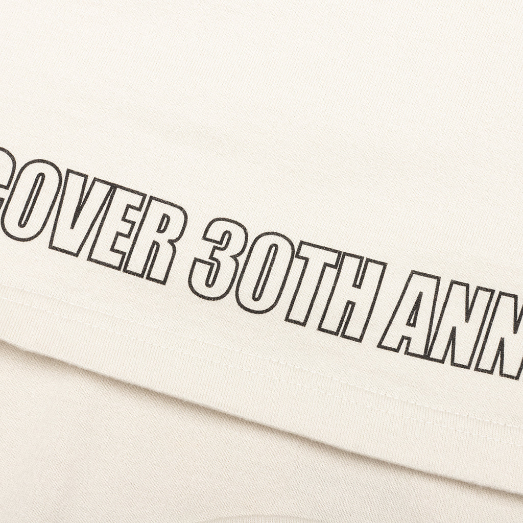30th Anniversary S/S T-Shirt - Light Beige
