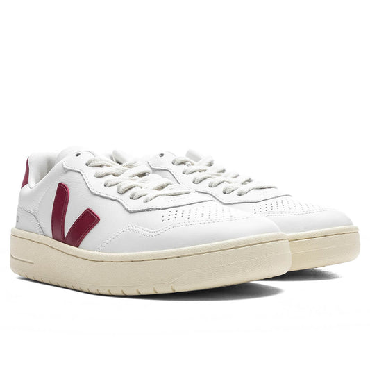V-90 O.T. Leather - Extra White/Marsala