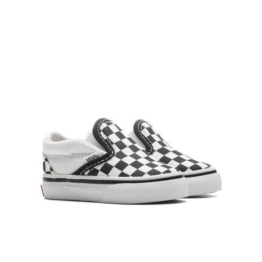 Toddler Classic Slip-Checkerboard - Black/True White