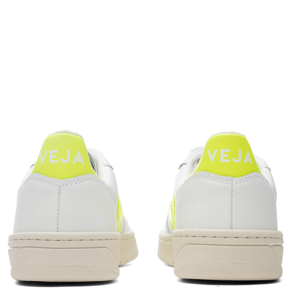 Women's V-10 - Extra White/Jaune Fluorescent
