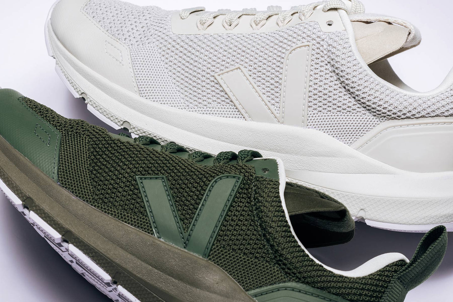 Veja x Rick Owens Performance Runner V-Knit - Hunter