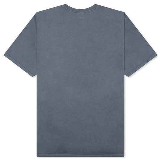 Venus Oval Pig. Dyed Tee - Indigo