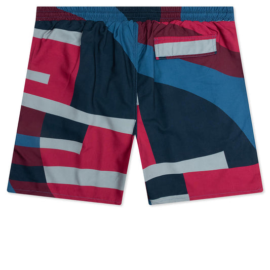 Vertical Forest Swim Shorts - Blue
