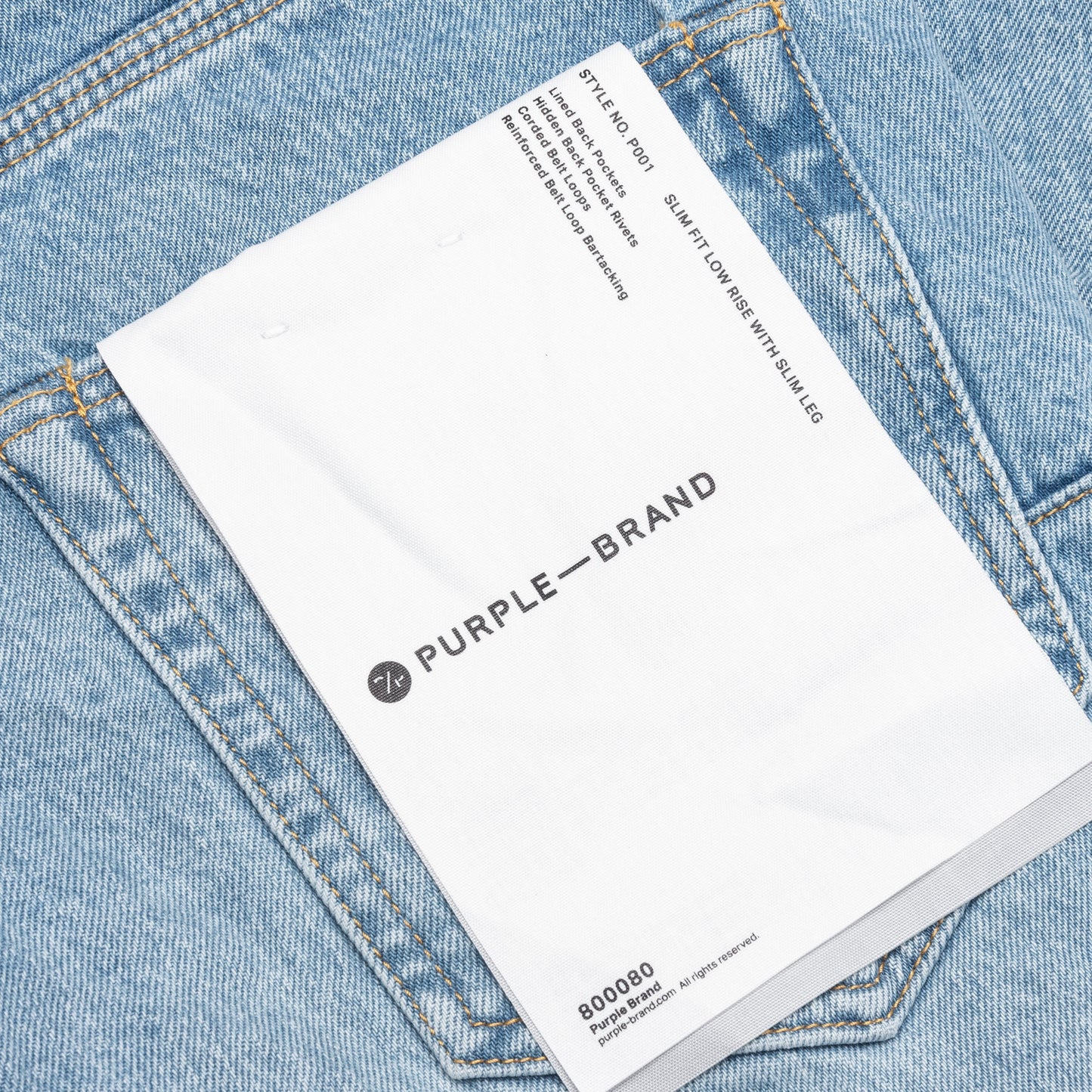 Vintage Abrasions - Light Indigo