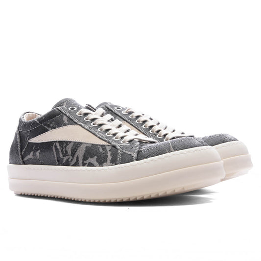 Vintage Sneaks - Black Washed Foil/Milk